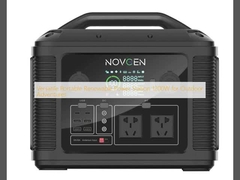 বহুমুখな携帯可再生発電所 1200W 屋外冒険用