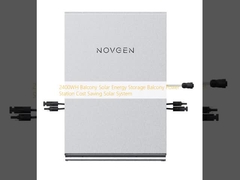 2400WH バルコニー 太陽光発電貯蔵 バルコニー 発電所 費用削減 太陽光システム