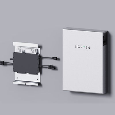 バルコニーエネルギー貯蔵装置 NOVB-2400 で CO2 の排出量を減らす