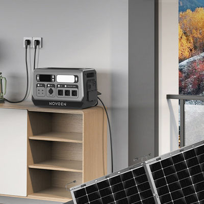 スマートオン/オフグリッドプラグイン付き 屋外ポータブルキャンプ用発電所 2048Wh