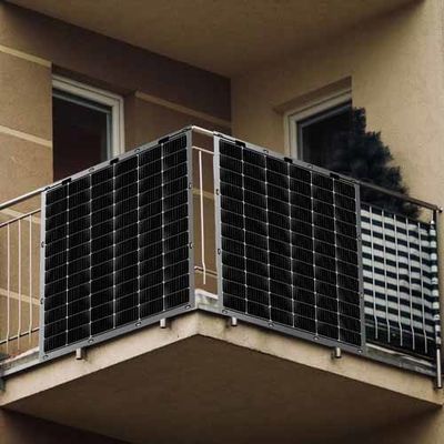 屋外軽量バルコニー太陽光パネル 200W 太陽光エネルギー貯蔵システム